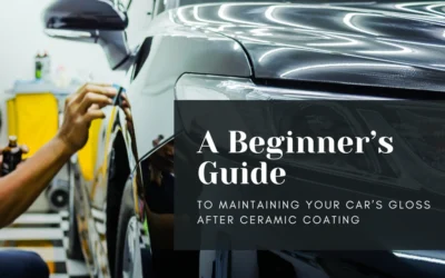 A Beginner’s Guide to Maintaining Your Car’s Gloss After Ceramic Coating A Beginner’s Guide to Maintaining Your Car’s Gloss After Ceramic Coating